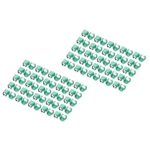 Klips na wtyk RJ45 DIGITUS zielony, opakowanie 100 szt. Klips na wtyk RJ45 DIGITUS zielony, opakowanie 100 szt.