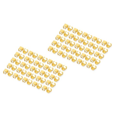 Klips na wtyk RJ45 DIGITUS żółty, opakowanie 100 szt. Klips na wtyk RJ45 DIGITUS żółty, opakowanie 100 szt.